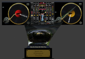 Meta Collective Group DJ Invitational NFT Trophy Award by LuxeVR: Honoring the Best DJs in Spatial!